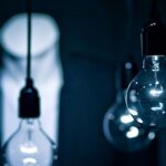 blown out lightbulbs