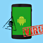a phone with viruses